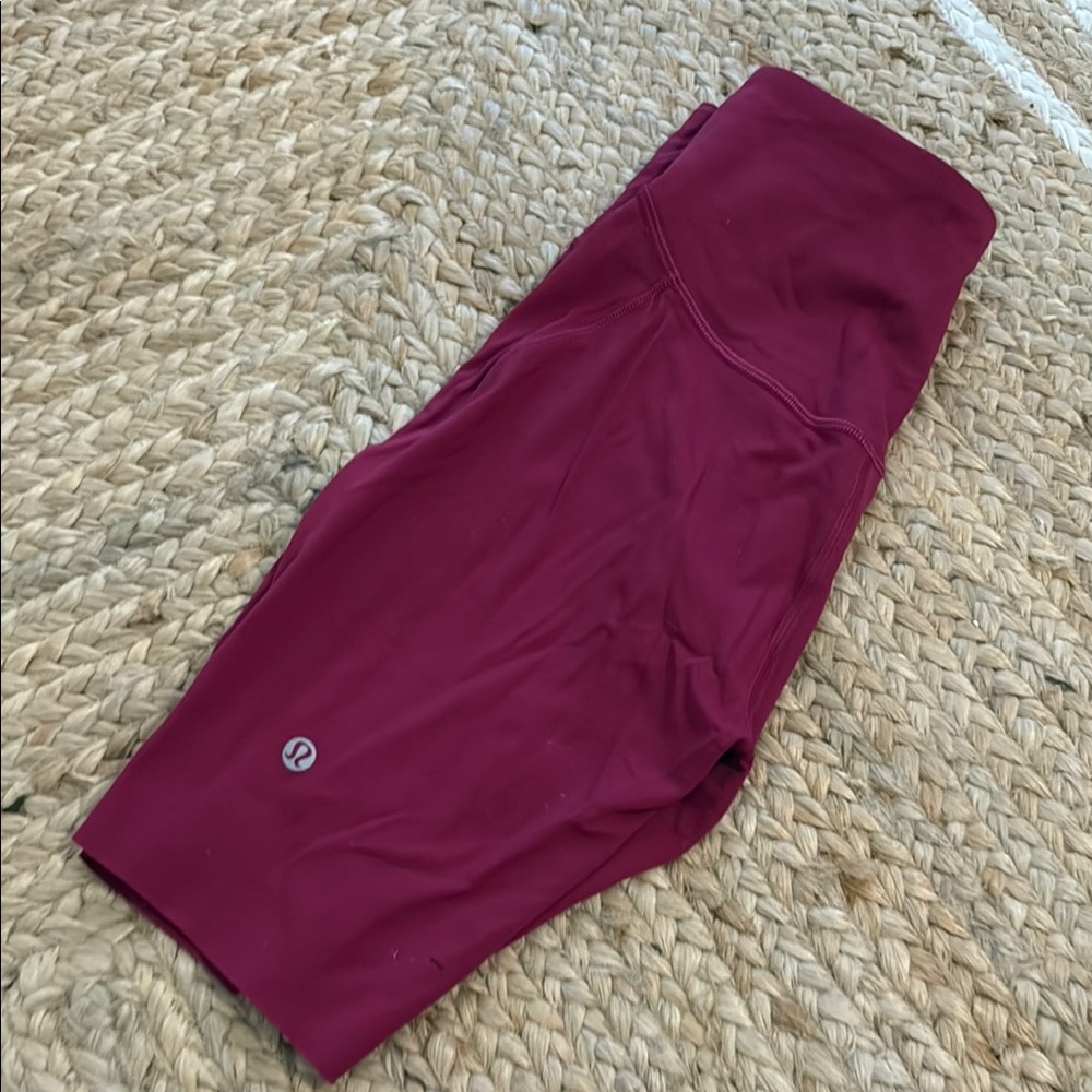 Lululemon high rise bikers